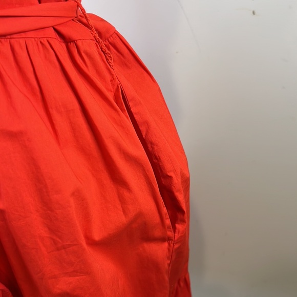 NWT Roller Rabbit Sleeveless Red Tiered Midi Dress - Size XL - Picture 6 of 11